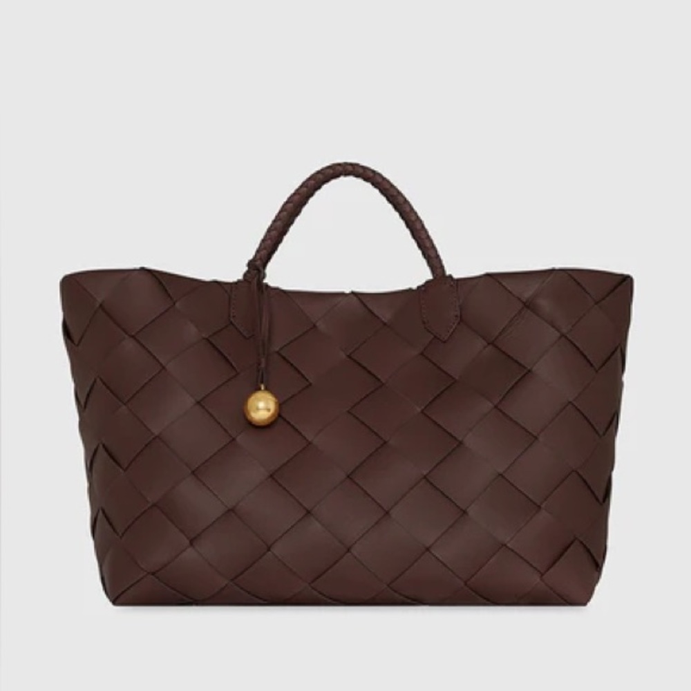 Rebecca Minkoff Frankie Woven Leather Tote